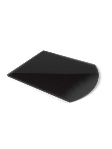 Лист стеклянный напольный Черный (Black) (1100х850х8мм) СП-5
